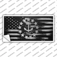 Rhode Island Carbon Fiber Novelty Sticker Decal Small