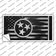 Tennessee Carbon Fiber Novelty Sticker Decal Small