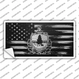 Vermont Carbon Fiber Novelty Sticker Decal Small