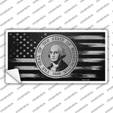 Washington Carbon Fiber Novelty Sticker Decal Small