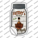 Maple Syrup Farmers Market Novelty Mason Jar Sticker Decal Small