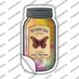 Butterfly Eggs Novelty Mason Jar Sticker Decal Small