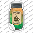 Snake Venom Novelty Mason Jar Sticker Decal Small