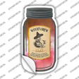 Witchs Brew Novelty Mason Jar Sticker Decal Small