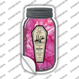 Bat Blood Novelty Mason Jar Sticker Decal Small