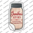 Grandmas Kitchen Love Novelty Mason Jar Sticker Decal Small