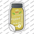 Kitchen Came With House Novelty Mason Jar Sticker Decal Small