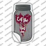 Let The Beet Drop Novelty Mason Jar Sticker Decal Small