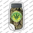 Medical Use Only Buds Novelty Mason Jar Sticker Decal Small