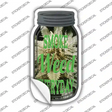 Smoke Weed Everyday Bud Novelty Mason Jar Sticker Decal Small