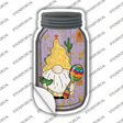 Gnome With Jalapeno Novelty Mason Jar Sticker Decal Small