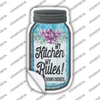 My Rules Not Doing Dishes Novelty Mason Jar Sticker Decal Small