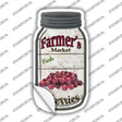 Cherries Farmers Market Novelty Mason Jar Sticker Decal Small