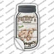 Ginger Farmers Market Novelty Mason Jar Sticker Decal Small