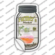 Lemonade Farmers Market Novelty Mason Jar Sticker Decal Small