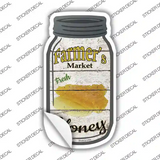 Honey Farmers Market Novelty Mason Jar Sticker Decal Small