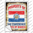 Property Of Missouri Novelty Rectangle Sticker Decal Small