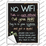 No WiFi Novelty Rectangle Sticker Decal