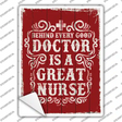 Great Nurse Novelty Rectangle Sticker Decal Small