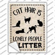 Lonely People Novelty Rectangle Sticker Decal