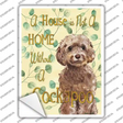 Not A Home Without A Cockapoo Novelty Rectangle Sticker Decal Small