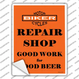 Repair Shop Novelty Rectangle Sticker Decal Small