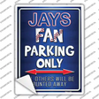 Jays Novelty Rectangle Sticker Decal Small