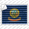 Idaho Flag Novelty Rectangle Sticker Decal Small