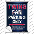 Twins Novelty Rectangle Sticker Decal Small