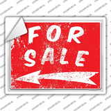 For Sale to the Left Novelty Rectangle Sticker Decal