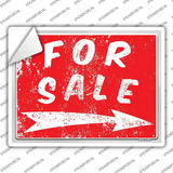 For Sale to the Right Novelty Rectangle Sticker Decal