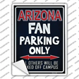 Arizona Novelty Rectangle Sticker Decal