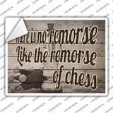 The Remorse Of Chess Novelty Rectangle Sticker Decal