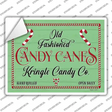 Kringle Candy Co Novelty Rectangle Sticker Decal Small