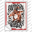 Witchy Vibes Novelty Rectangle Sticker Decal Small