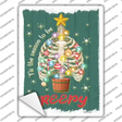 Tis the Season to be Creepy Novelty Rectangle Sticker Decal Small