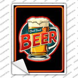 Best Fresh Beer Novelty Rectangle Sticker Decal P-4457s