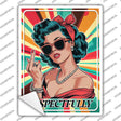 Respectfully Novelty Rectangle Sticker Decal P-4474s