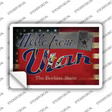 Hello From Utah Novelty Postcard Sticker Decals Small