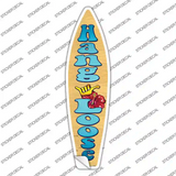 Hang Loose Novelty Surfboard Sticker Decal Small