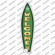 Welcome Novelty Surfboard Sticker Decal Small