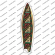 Tribal Novelty Surfboard Sticker Decal Small