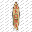 Aloha Novelty Novelty Surfboard Sticker Decal Small