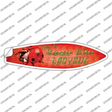 Dont Fear The Ladybug Novelty Surfboard Sticker Decal Small