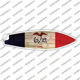 Iowa State Flag Novelty Surfboard Sticker Decal Small