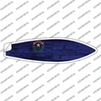 Nevada State Flag Novelty Surfboard Sticker Decal Small