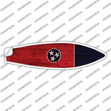 Tennessee State Flag Novelty Surfboard Sticker Decal Small