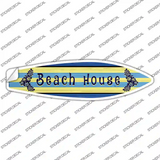 Beach House Novelty Surfboard Sticker Decal Small