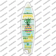 Be A Pineapple Novelty Surfboard Sticker Decal Small