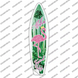 Tropical Party Novelty Surfboard Sticker Decal Small